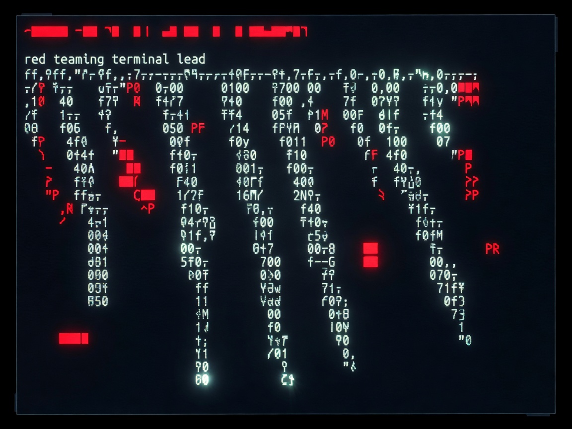 Command-line interface displaying adversarial perturbation sequences and automated refusal failure telemetry